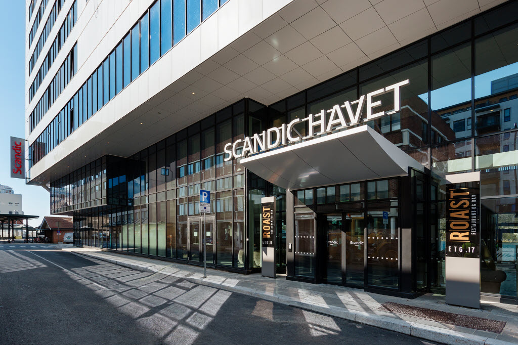 Photo by: Haakon Brox Scandic Havet, exterior